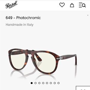 Persol Photochromatic Glasses